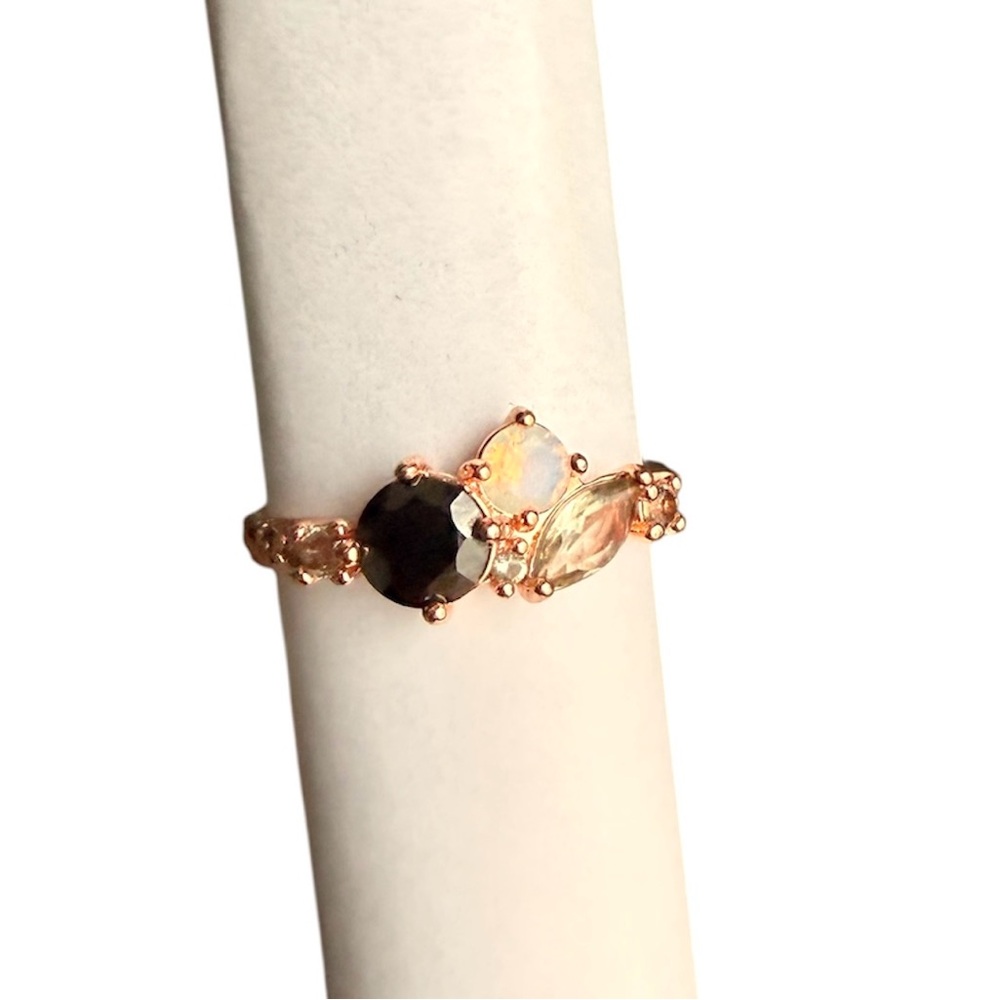 Bomb Party “It Was Meant To Be You” Ring Moonstone Rose Gold - RBP8192 - size 6